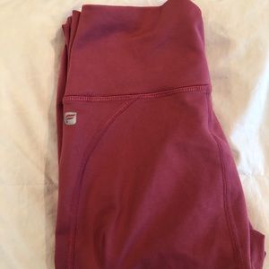 Fabletics full length pink leggings